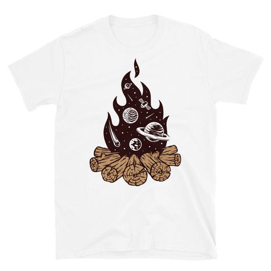 Universe campfire Fit Unisex Softstyle T-Shirt