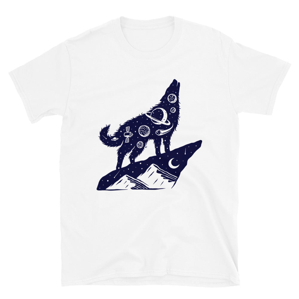 Space wolf Fit Unisex Softstyle T-Shirt