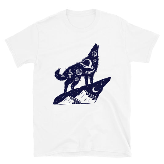 Space wolf Fit Unisex Softstyle T-Shirt