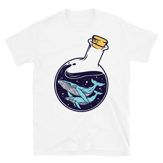 botella de ballena Fit Unisex Softstyle camiseta