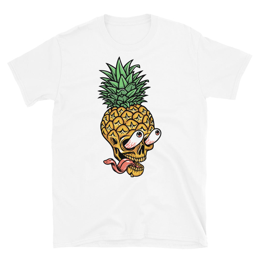 Pineapple Skull Fit Unisex Softstyle T-Shirt