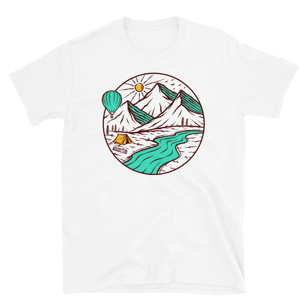 Adventure is out There - Fit Unisex Softstyle T-Shirt