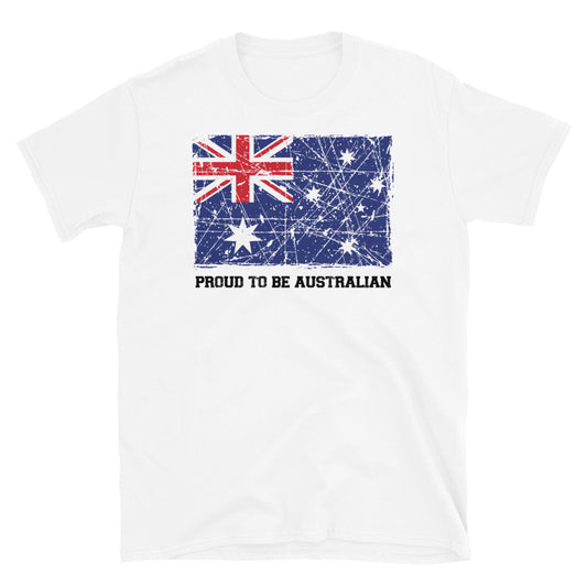 Aussie Flag - Fit Unisex Softstyle T-Shirt