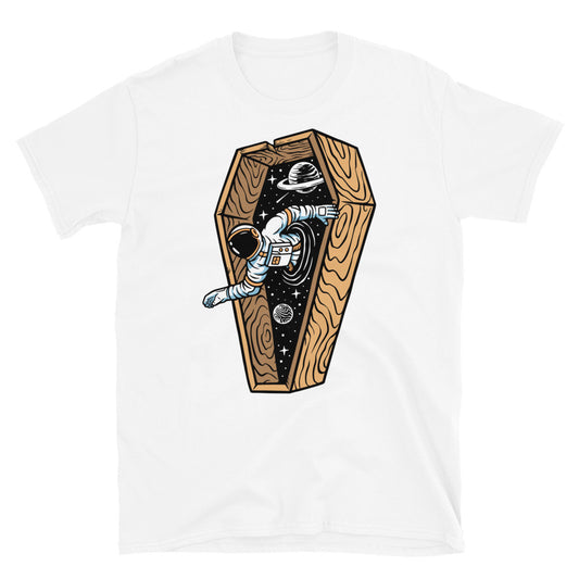 Astronaut Come out of the Coffin - Fit Unisex Softstyle T-Shirt