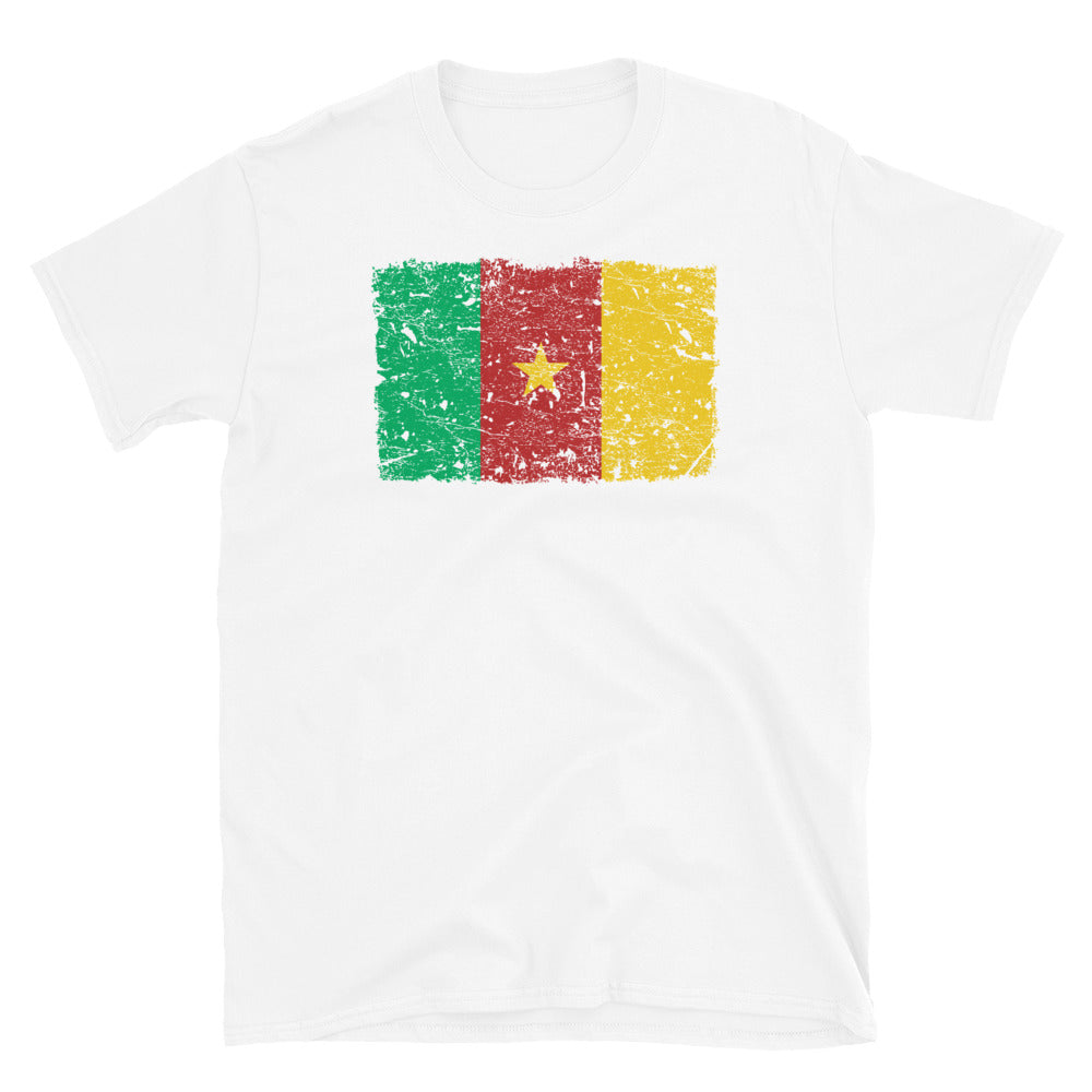 Cameroon Flag - Fit Unisex Softstyle T-Shirt