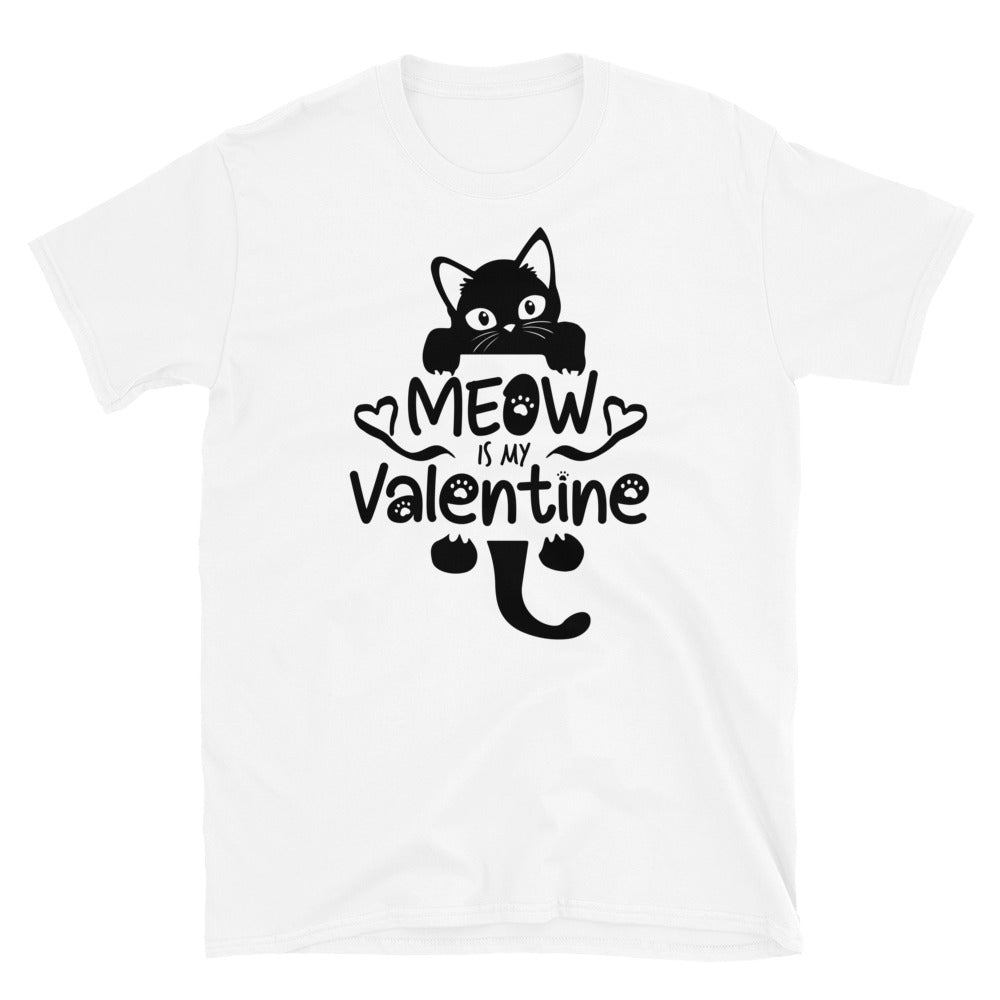 Cat is My Valentine - Fit Unisex Softstyle T-Shirt