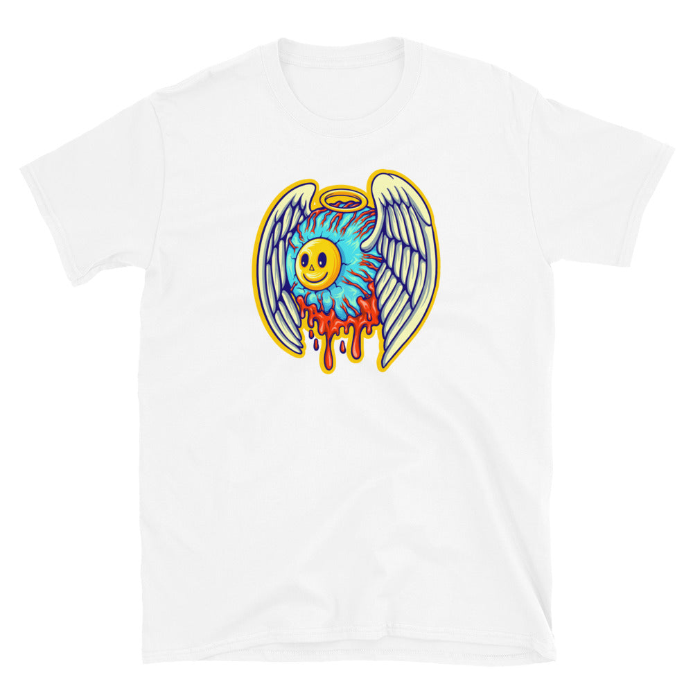 Eye Flying With Blood - Fit Unisex Softstyle T-Shirt