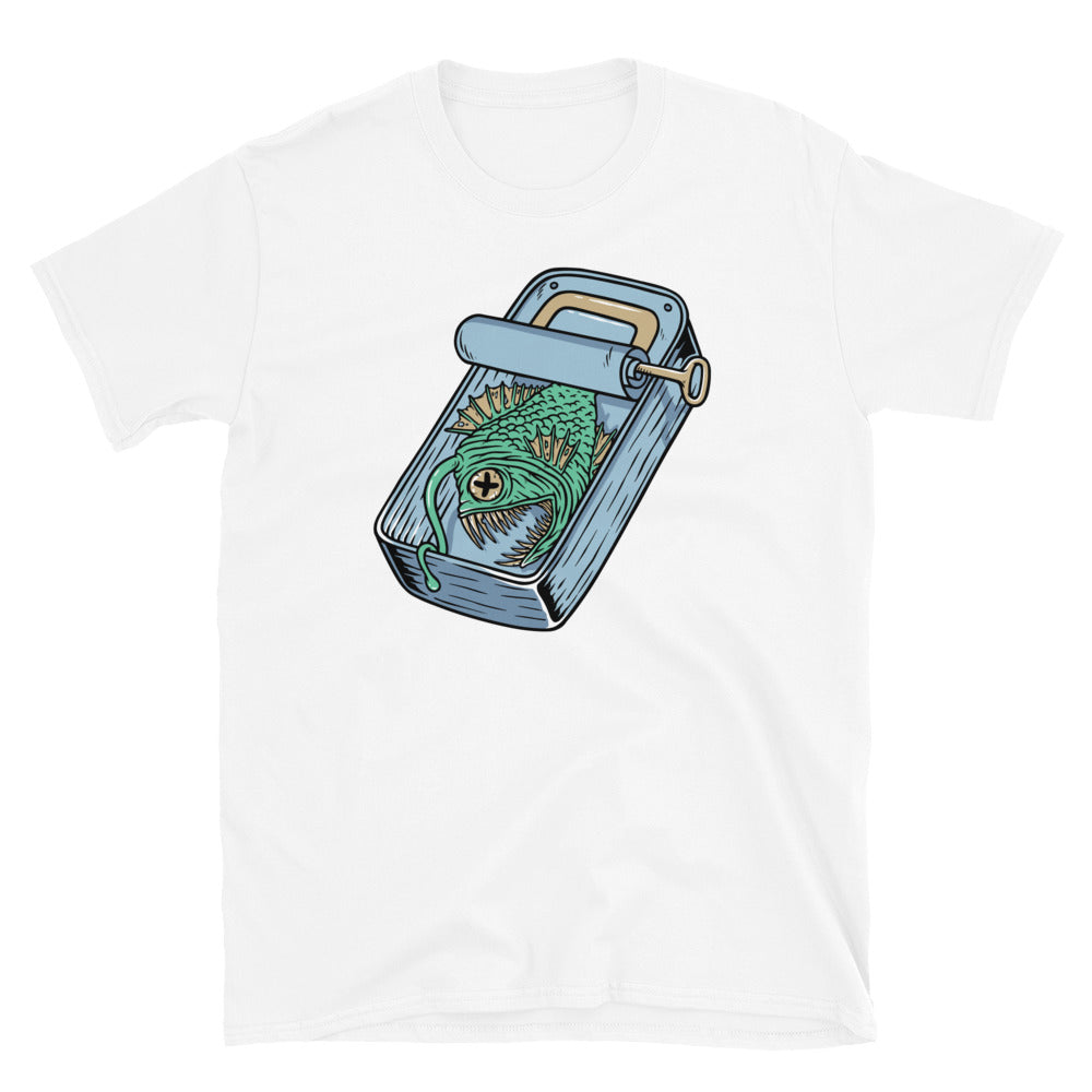 Ghost Fish in a Can - Fit Unisex Softstyle T-Shirt
