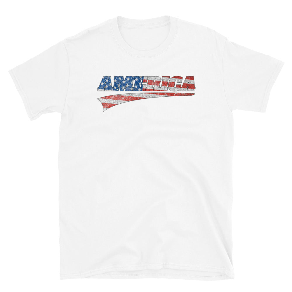 America - Fit Unisex Softstyle T-Shirt