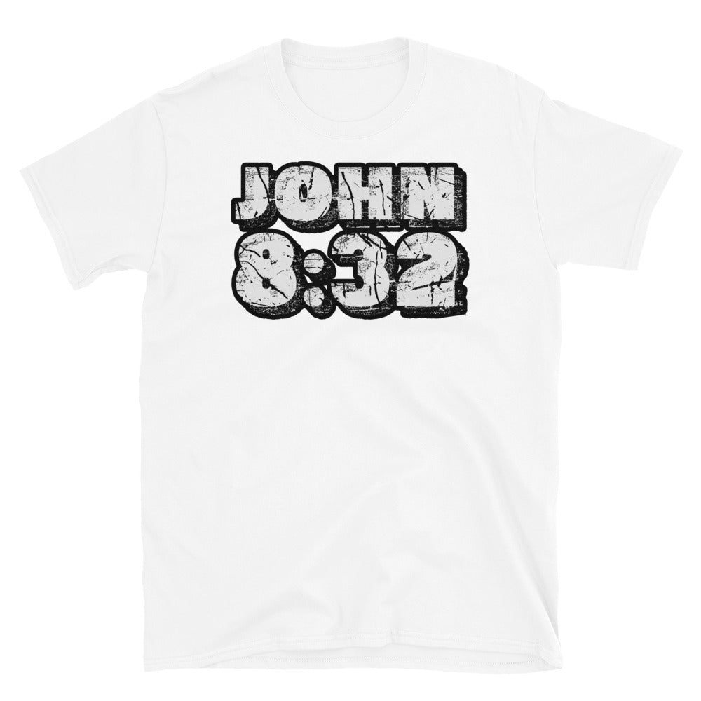 John 8:32 Christian - Fit Unisex Softstyle T-Shirt