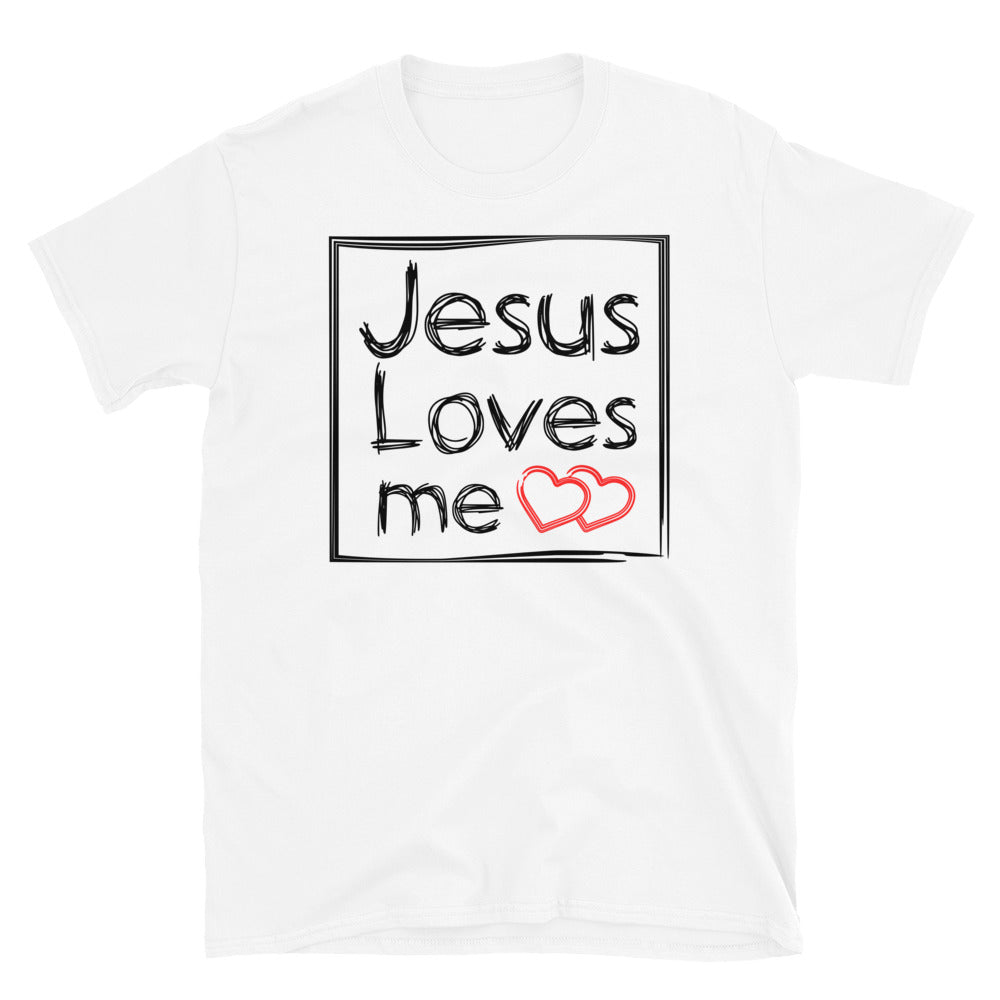 Jesus Loves me - Fit Unisex Softstyle T-Shirt