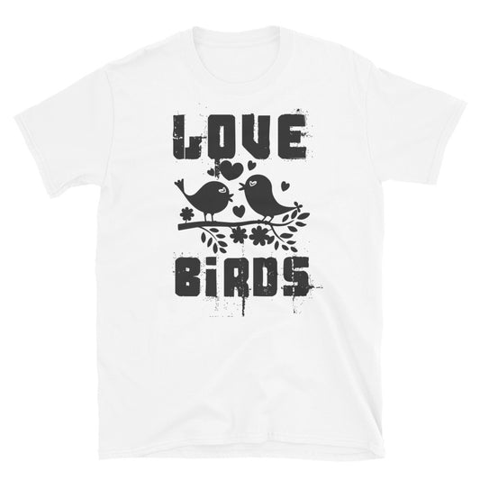 Love Birds, Valentine für Paare Fit Unisex Softstyle T-Shirt