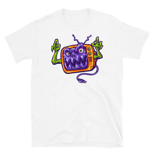 Monster TV Terror Fit Unisex Softstyle T-Shirt