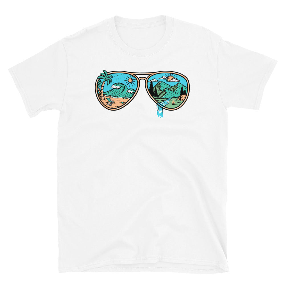 Natural glasses Fit Unisex Softstyle T-Shirt