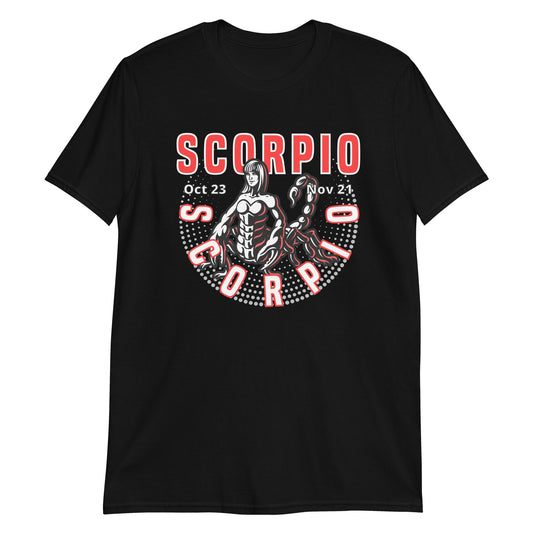 Camiseta unisex de manga corta Escorpio