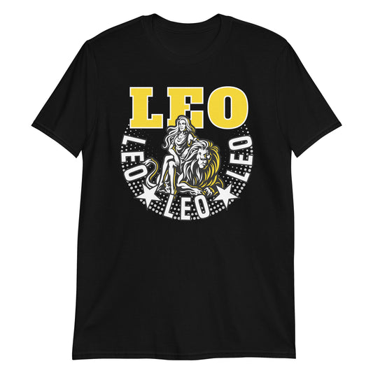 Leo Kurzarm-Unisex-T-Shirt