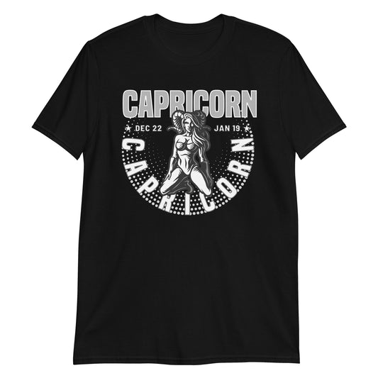 Camiseta unisex de manga corta Capricornio