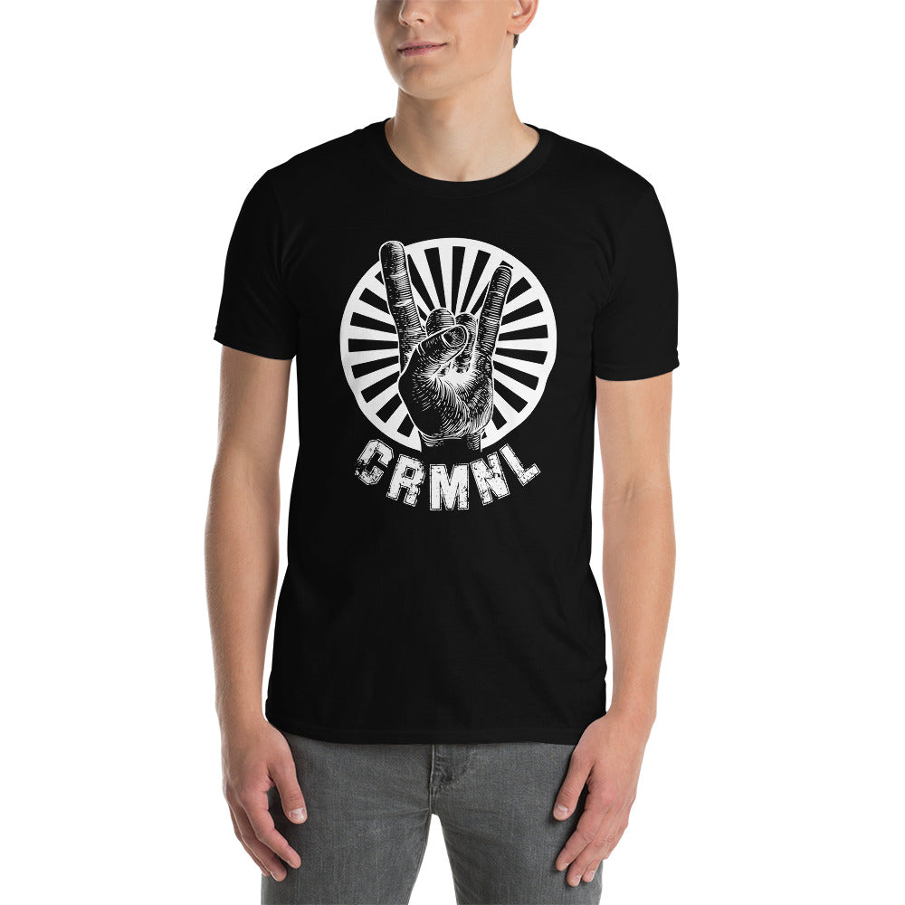 CRMNL Rock’n Roll Short-Sleeve Unisex T-Shirt
