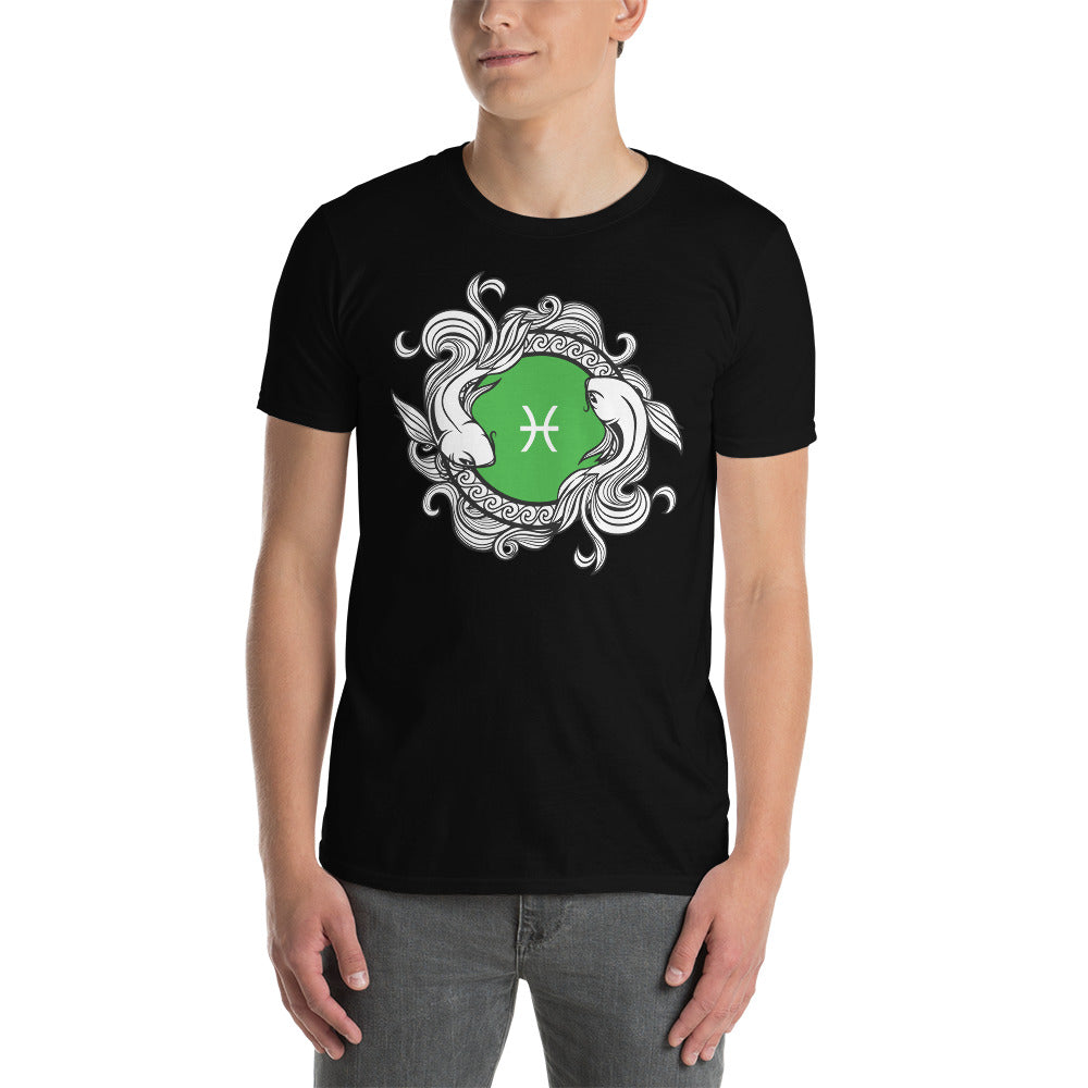 Camiseta unisex de manga corta Piscis