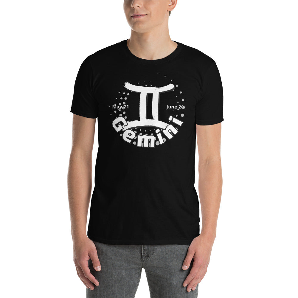 Gemini Kurzarm-Unisex-T-Shirt