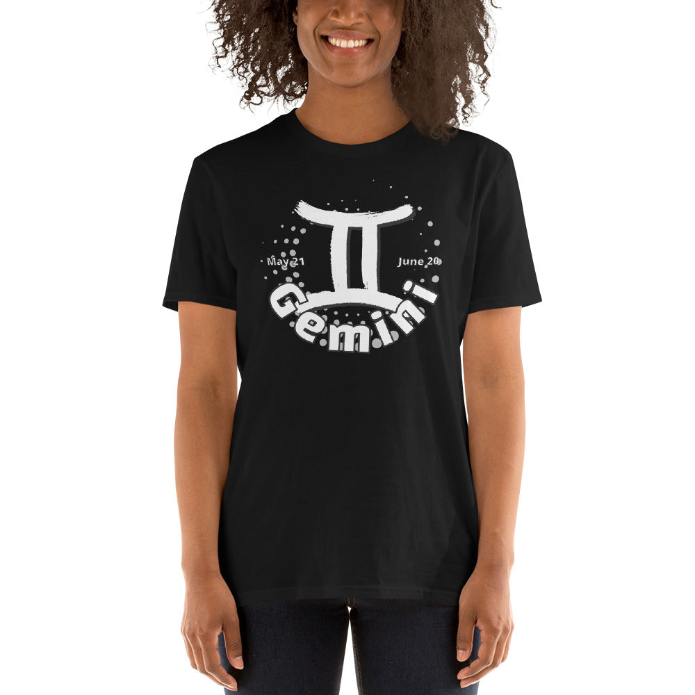 Gemini Kurzarm-Unisex-T-Shirt