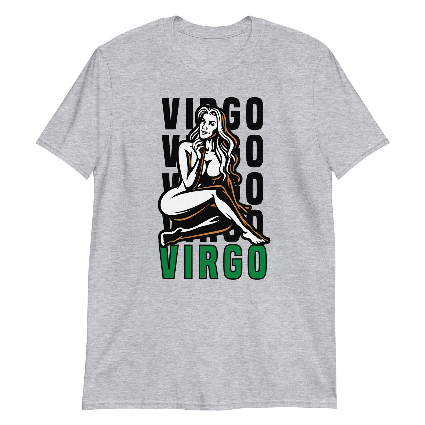 Camiseta unisex de manga corta Virgo Zodiac