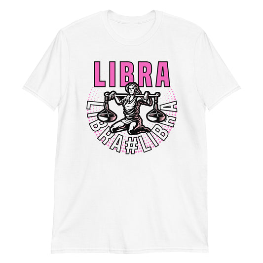 Camiseta unisex de manga corta Libra