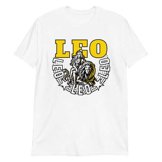 Camiseta unisex de manga corta Leo