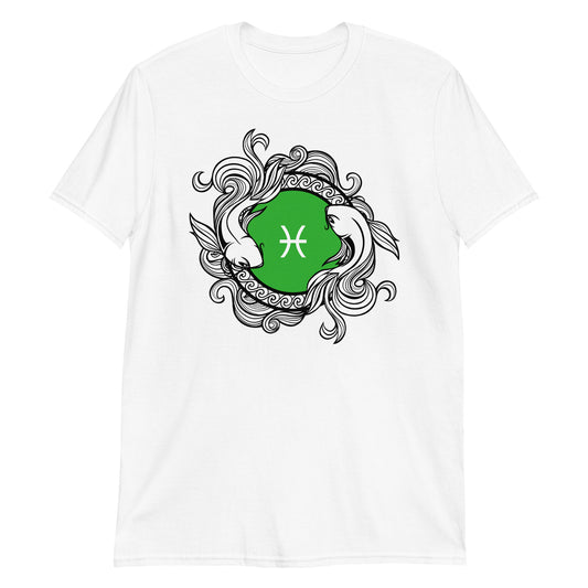 Camiseta unisex de manga corta Piscis