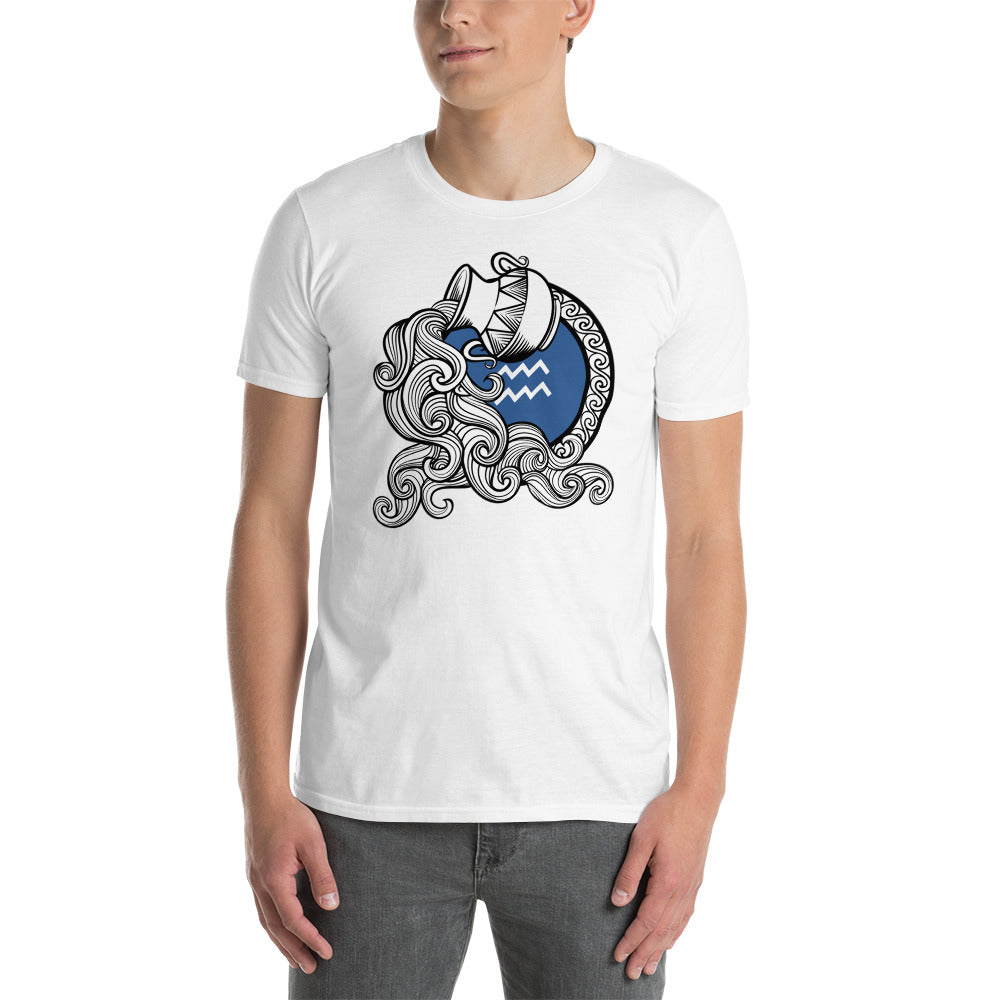 Aquarius Short-Sleeve Unisex T-Shirt