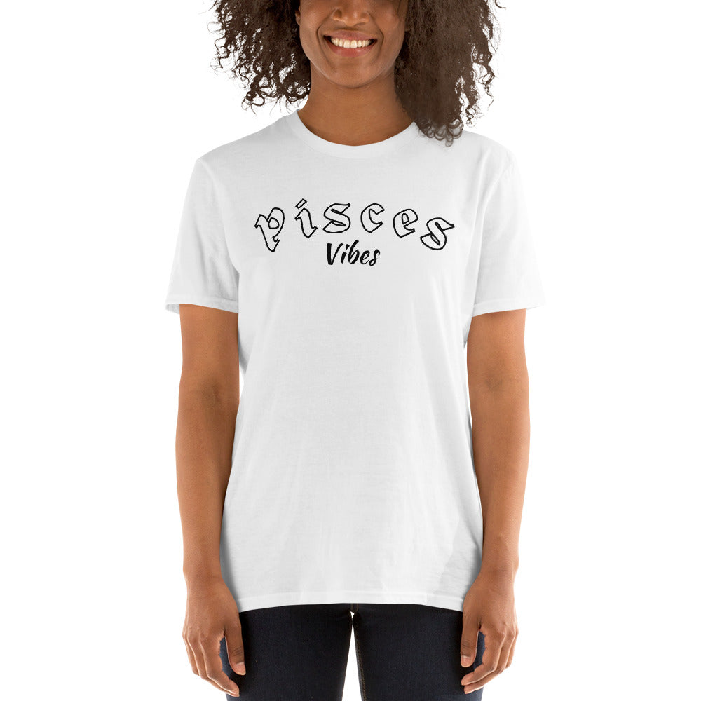 Camiseta unisex de manga corta Piscis