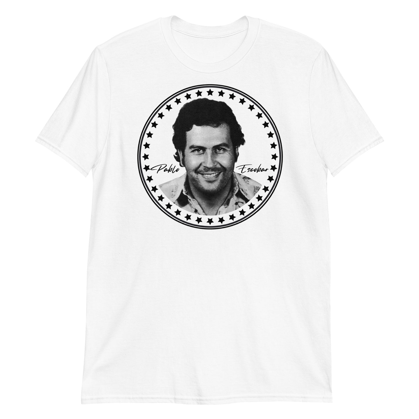 Pablo Escobar El Patron , Cartel de Medellin Graphic Tee Shirt Short-Sleeve Unisex T-Shirt