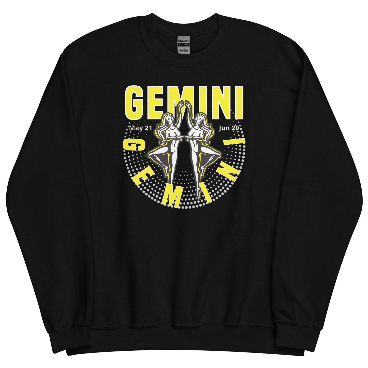 Gemini Zodiac Sign Unisex Sweatshirt