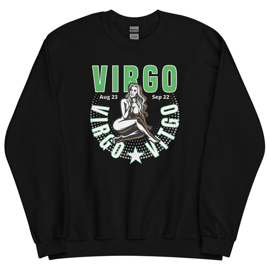 Virgo Zodiac Sign Unisex Sweatshirt