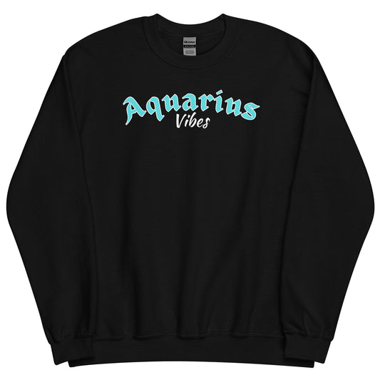 Aquarius Zodiac Sign Unisex Sweatshirt