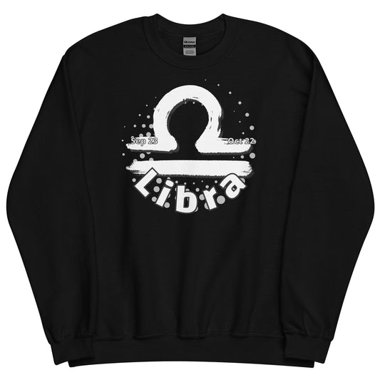 Sudadera unisex con signo del zodiaco Libra