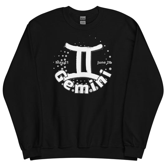 Zwillinge Sternzeichen Unisex Sweatshirt