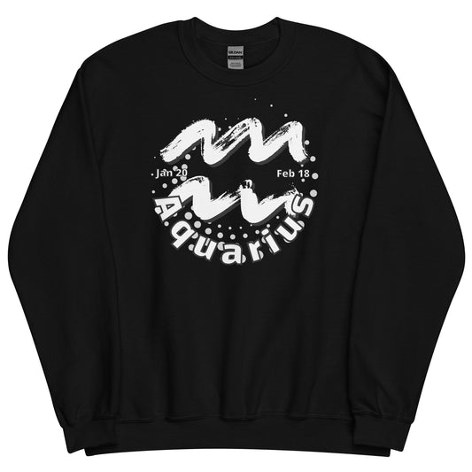 Wassermann Sternzeichen Unisex Sweatshirt