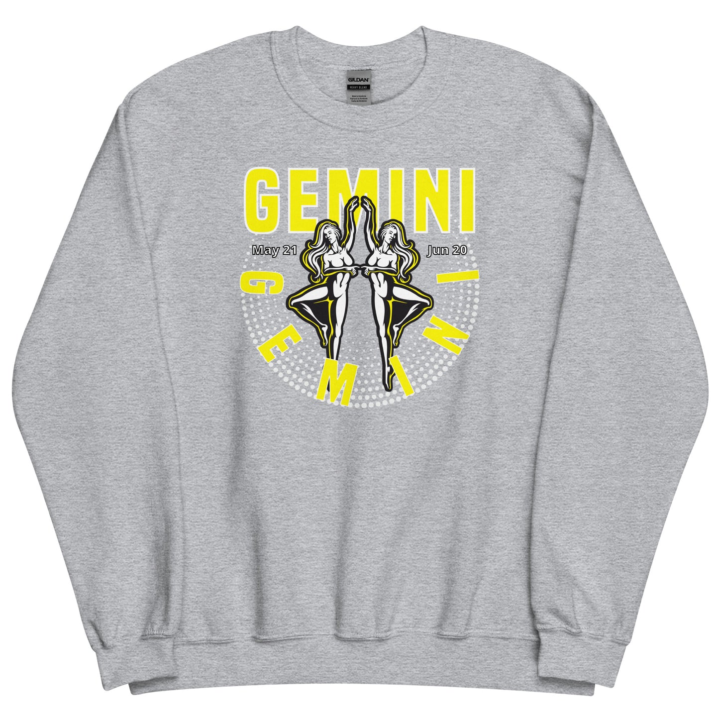 Gemini Zodiac Sign Unisex Sweatshirt