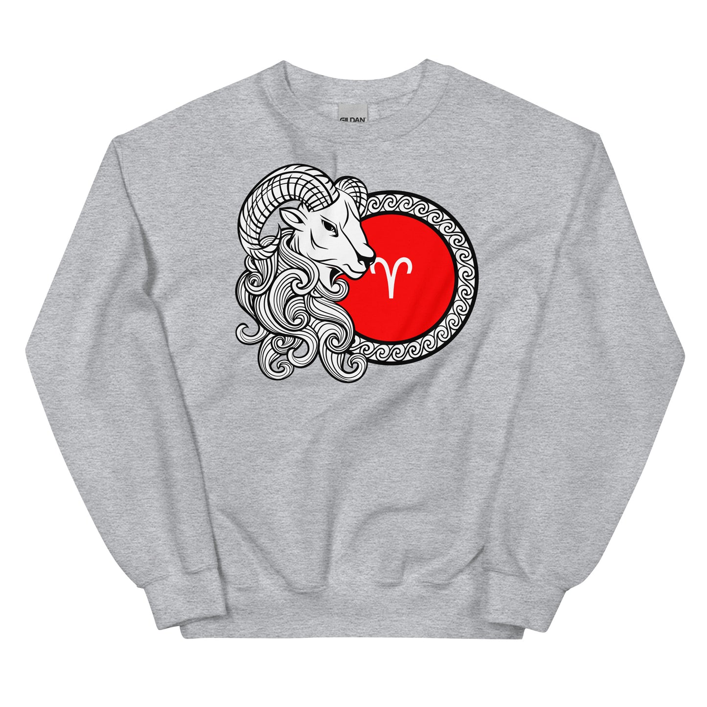 Aries Zodiac Sign Unisex Sweatshirt