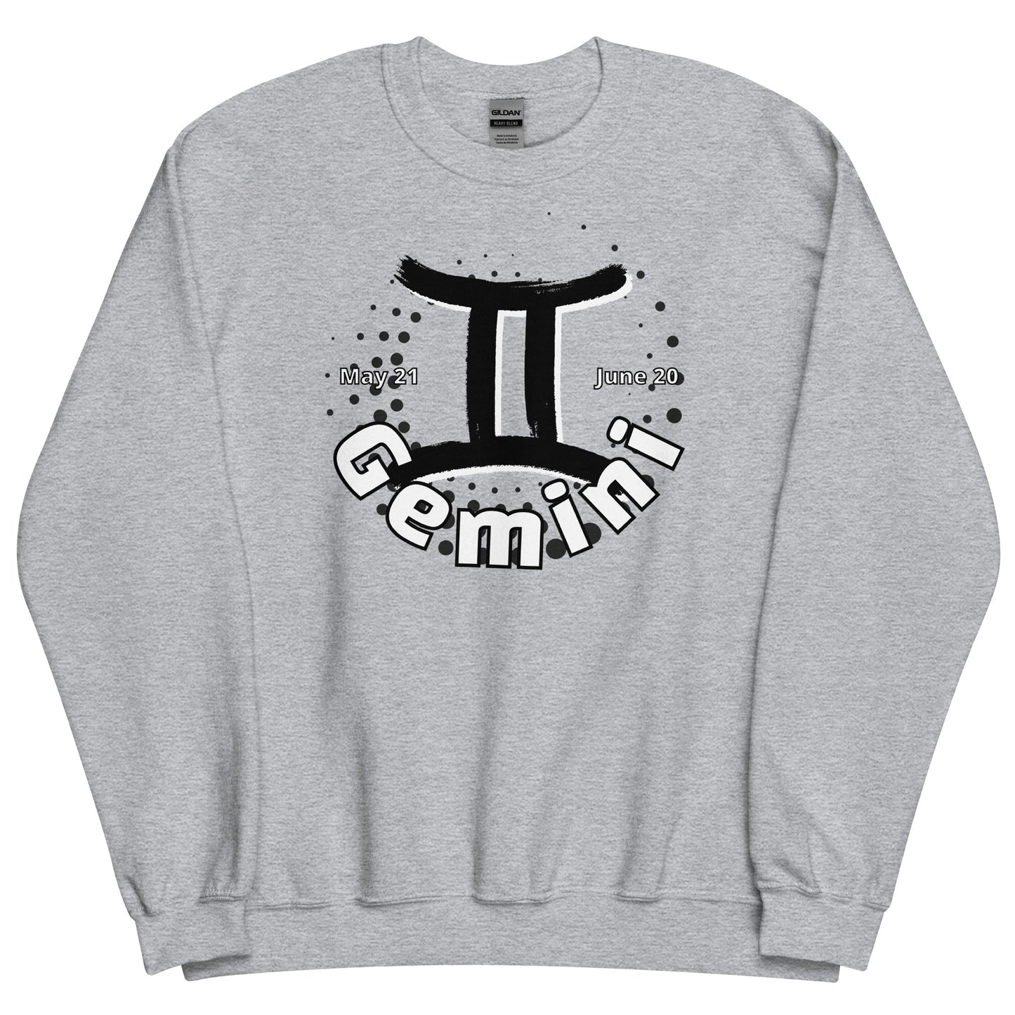 Zwillinge Sternzeichen Unisex Sweatshirt