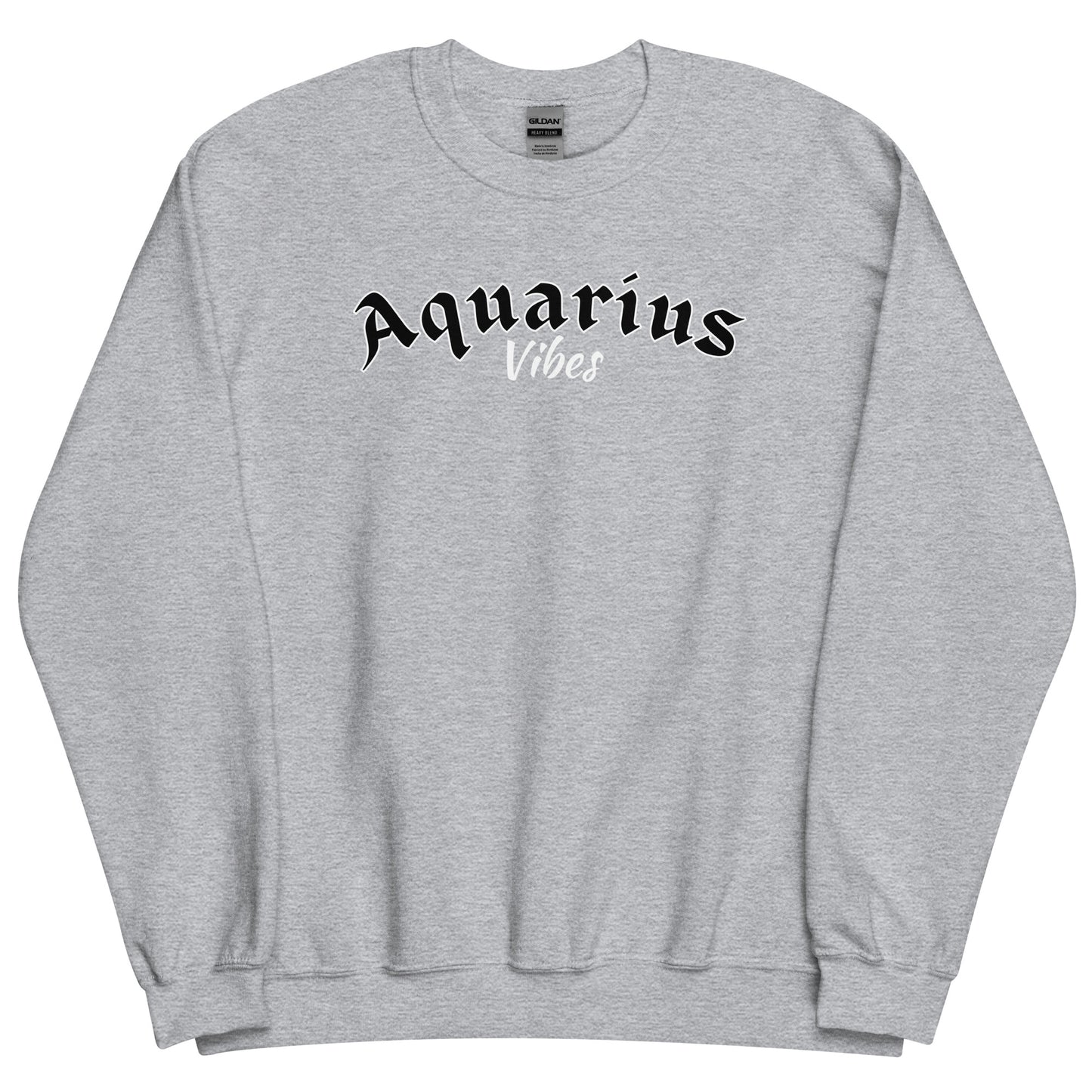 Aquarius Zodiac Sign Unisex Sweatshirt