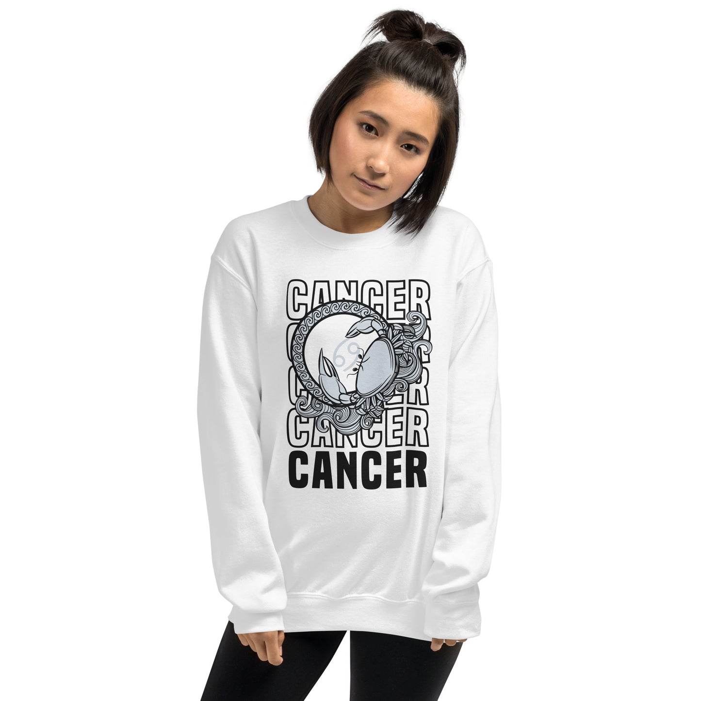 Cancer Zodiac Sign Unisex Sweatshirt
