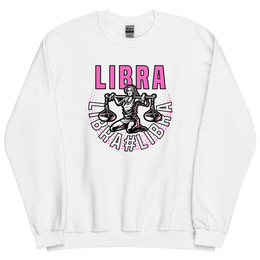 Libra Zodiac Sign Unisex Sweatshirt