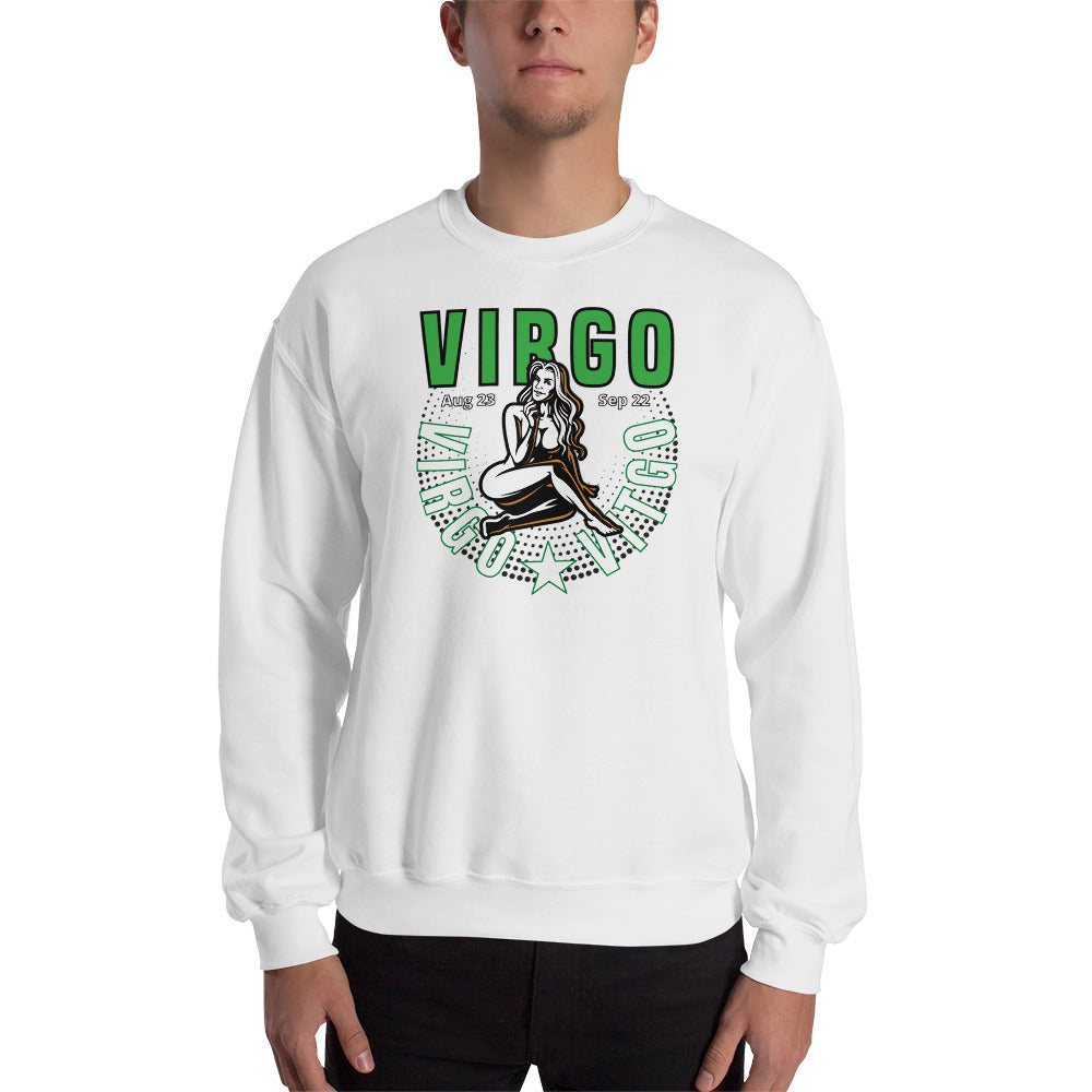 Virgo Zodiac Sign Unisex Sweatshirt