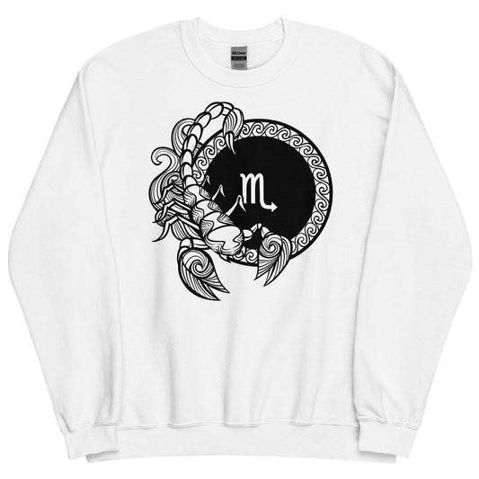 Sudadera unisex con signo del zodiaco Escorpio