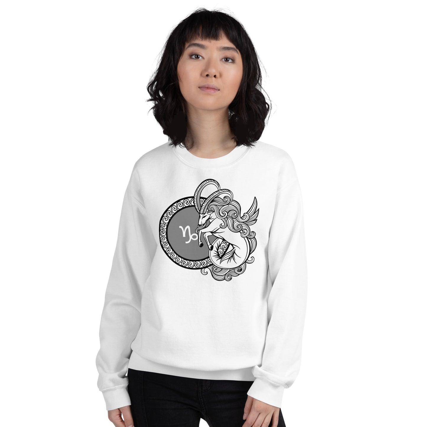 Steinbock Sternzeichen Unisex Sweatshirt