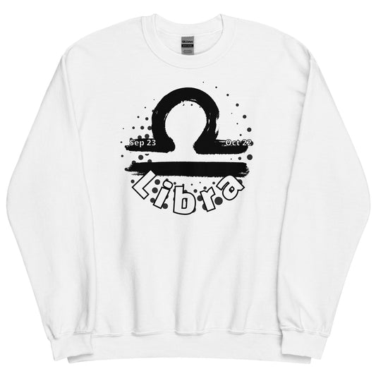 Sudadera unisex con signo del zodiaco Libra