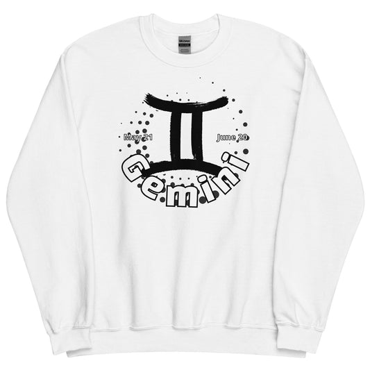 Gemini Zodiac Sign Unisex Sweatshirt