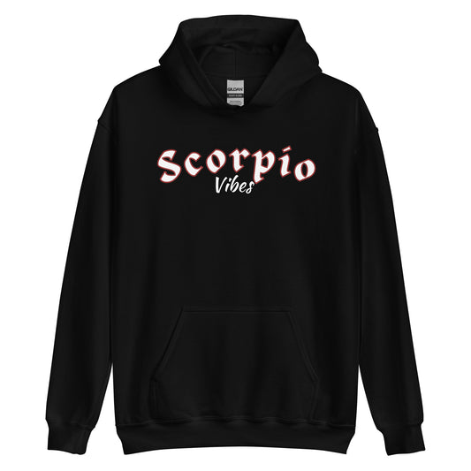 Sudadera con capucha unisex Signo del Zodíaco Escorpio